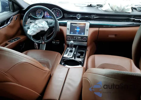 2016 Maserati Quattroporte S z USA, uszkodzony, nr VIN ZAM56RRA1G1167018